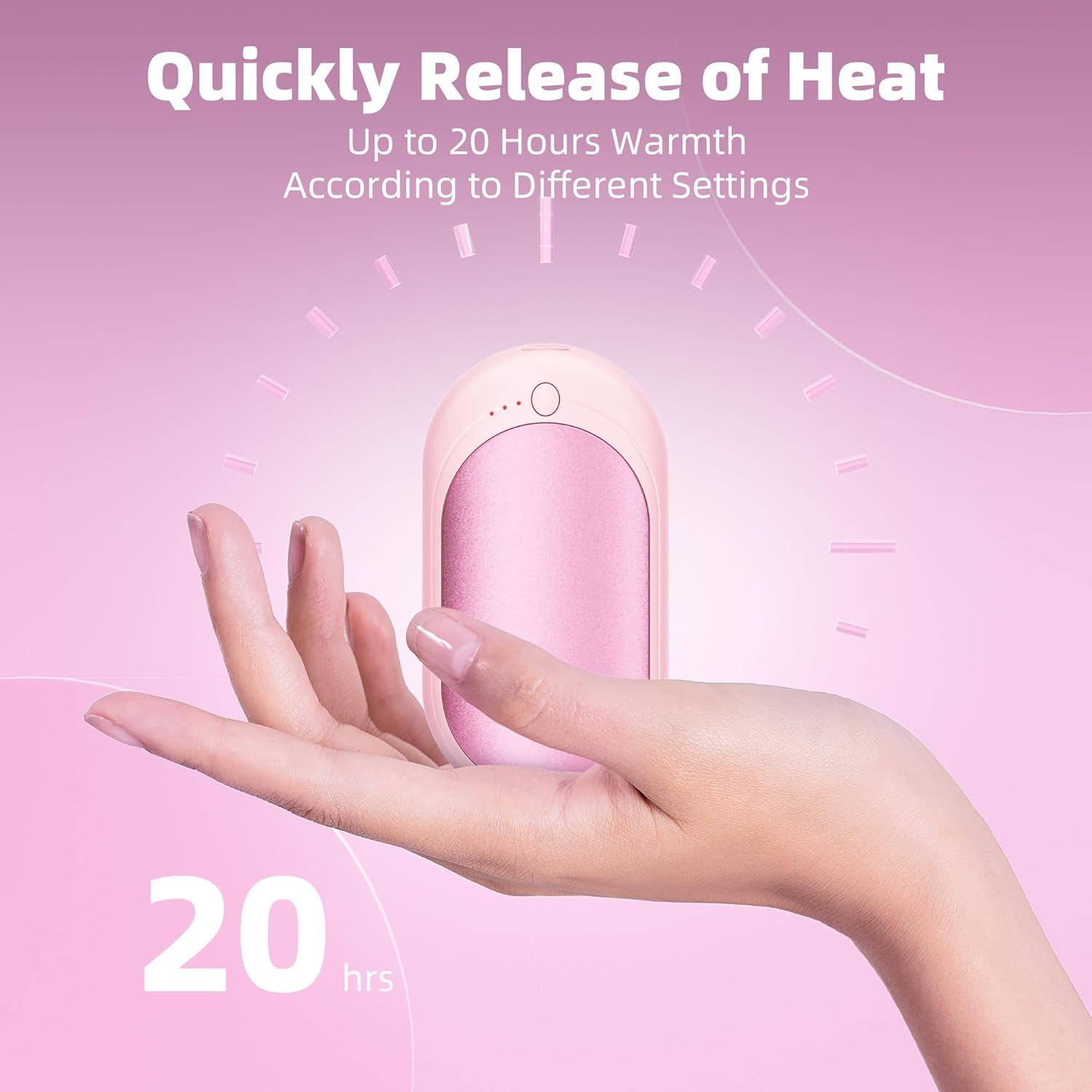 Xtao 2-Pack Hand Warmer Rechargeable, Upgraded 2-in-1 6000mAh Electric Hand Warmers, Portable USB Reusable Handwarmer, for Outdoor Camping, Skiing, Hunting, Golf, Gift for Women Kid or Reno Patient Xtao 2-Pack Hand Warmer Rechargeable, Upgraded 2-in-1 6000mAh Electric Hand Warmers, Portable USB Reusable Handwarmer, for Outdoor Camping, Skiing, Hunting, Golf, Gift for Women Kid or Reno Patient